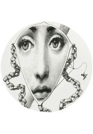 Fornasetti face plate - Black