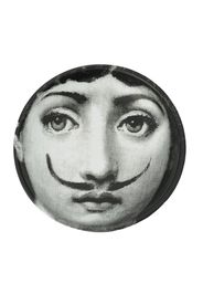 Fornasetti round ashtray - Black