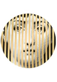 Fornasetti striped face plate - Multicolour