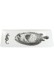 Pufferfish & Seahorse plate