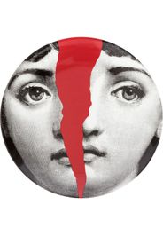 Fornasetti split face plate - Multicolour