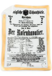 Fornasetti Der Rofenkavalier dish - White