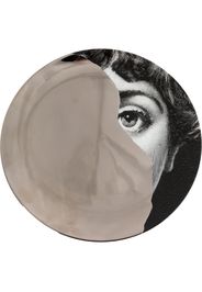 Fornasetti print T&V wall plate - Grey