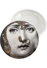 Fornasetti printed dish - Black