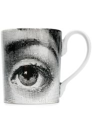 Fornasetti printed mug - White