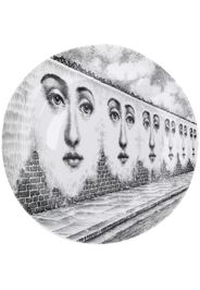 Fornasetti portrait plate - White