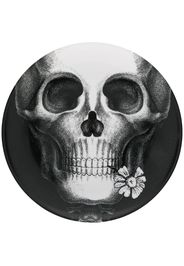 skull portrait plate