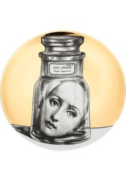 Fornasetti Salt Face print plate - Gold