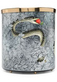 snake print waste paper bin (28cm)