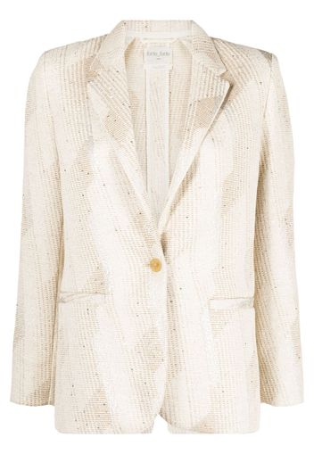 Forte Forte sequin-embellished blazer - Neutrals