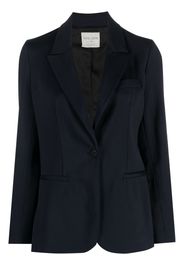 Forte Forte single-breasted classic-lapel blazer - Blue