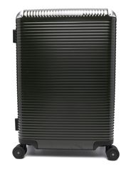 FPM Milano Bank Light Spinner 68 ribbed suitcase - Green