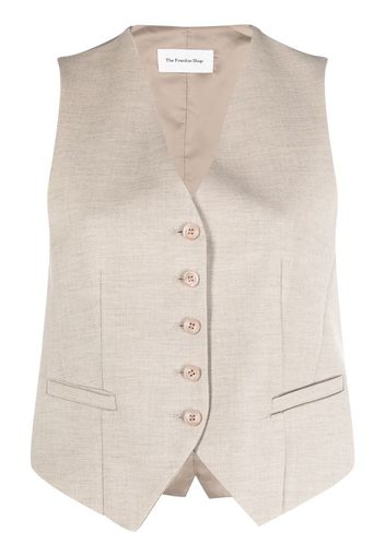 Frankie Shop Gelso waistcoat - Grey