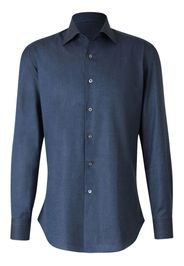 Fray twill shirt - Blue
