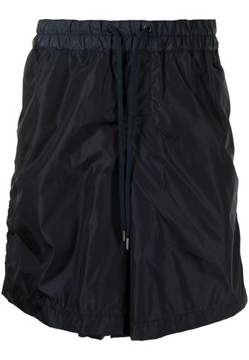 Fumito Ganryu drawstring-waist shorts - Blue