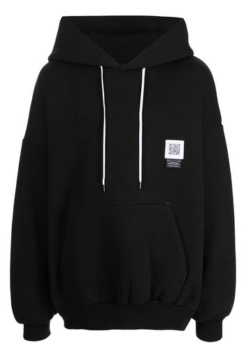 Fumito Ganryu Kimono Pullover hoodie - Black