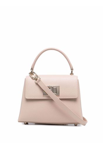 Furla mini top-handle tote bag - Neutrals