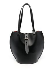 Furla Unica leather shoulder bag - Black