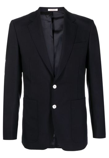 FURSAC long-sleeved virgin wool blazer - Blue