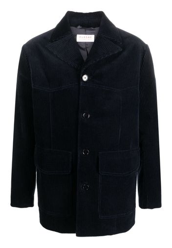 FURSAC single-breasted corduroy jacket - Blue