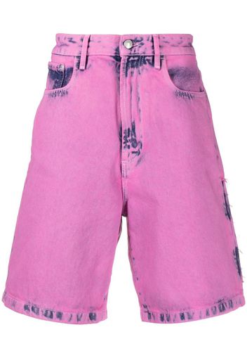 Gcds logo-patch cargo shorts - Pink