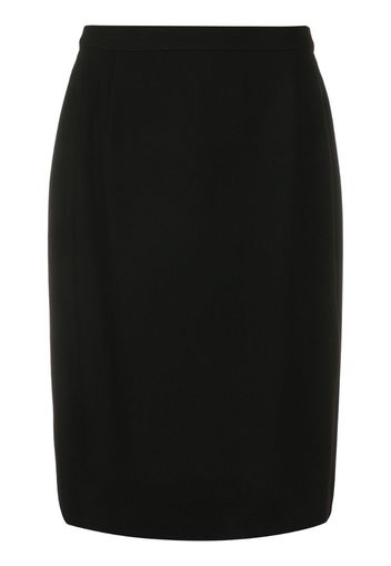 1990s straight-fit knee length skirt