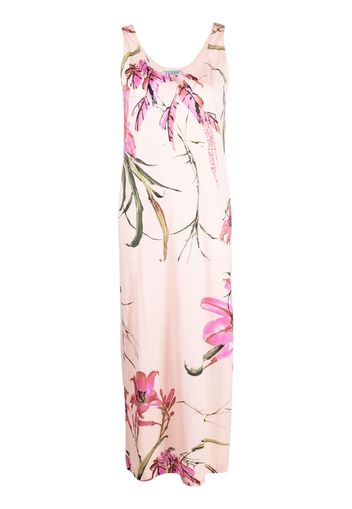 Gianfranco Ferré Pre-Owned 1990s floral silk dress - Pink