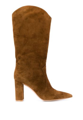 western-style pointed boots