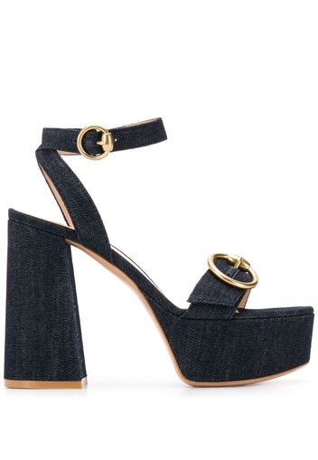 Zandra denim sandals