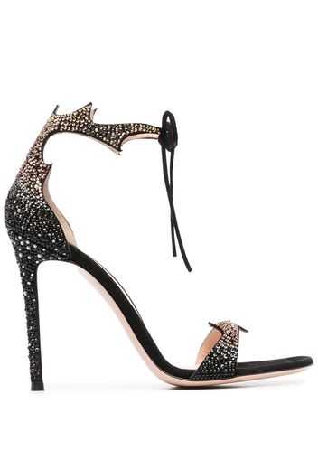 Gianvito Rossi Inferno 115mm sandals - Black