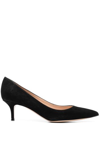 Gianvito Rossi 55mm suede pumps - Black