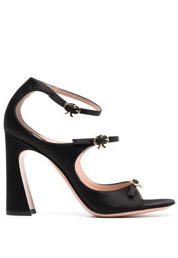 Gianvito Rossi Misty 100mm multi-strap sandals - Black