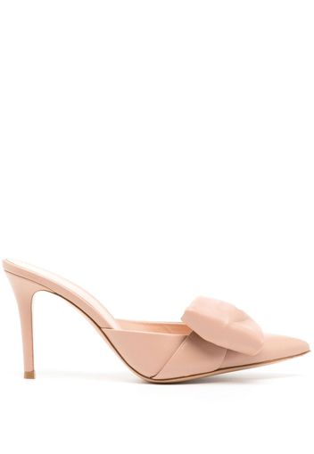 Gianvito Rossi Safira 90mm leather mules - Pink