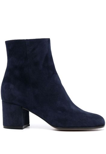 Gianvito Rossi Margaux 65mm suede boots - Blue