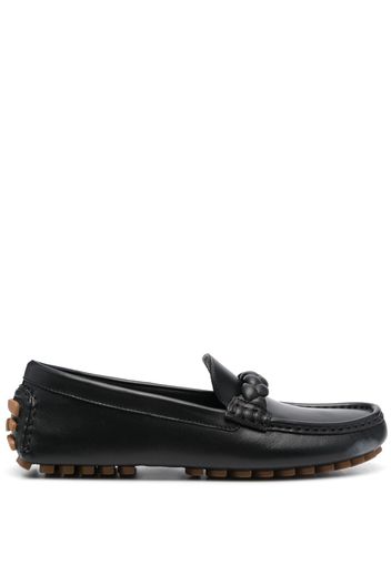 Gianvito Rossi Monza leather loafers - Black