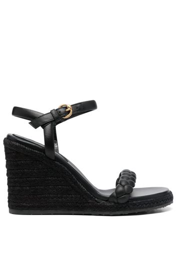 Gianvito Rossi Cruz 110mm wedge sandals - Black