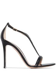 Gianvito Rossi GIANVITO EIKO 105 HH SNDL RTOE TBAR LTHR - Black