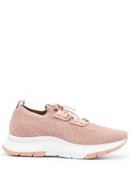 Gianvito Rossi Glover stretch-bouclé sneakers - Pink