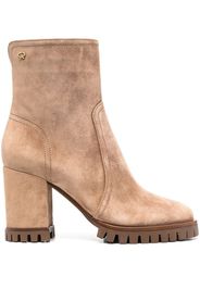 Gianvito Rossi Timber 70mm suede boots - Neutrals