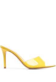 Gianvito Rossi Elle 85mm mules - Yellow