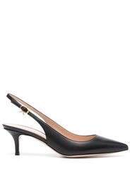 Gianvito Rossi Ribbon Sling 55mm pumps - Black