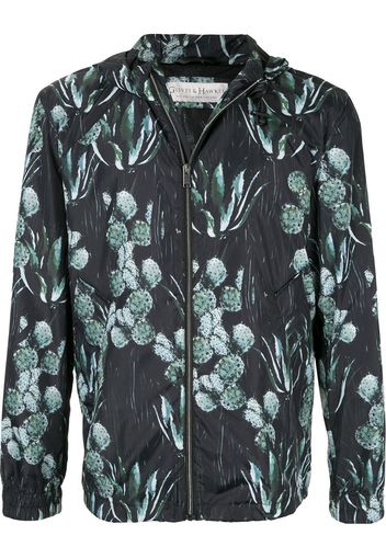 Gieves & Hawkes cactus print jacket - Black