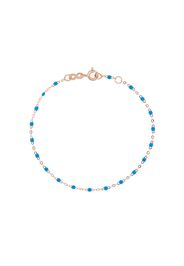 Gigi Clozeau 18kt rose gold beaded bracelet - Blue