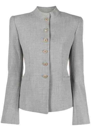 Giorgio Armani Pre-Owned 1990s tailored single-breasted jacket - Grey