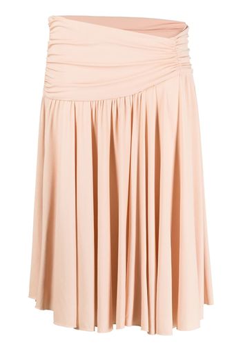 Giorgio Armani Pre-Owned 2000s gathered knee-length skirt - Pink