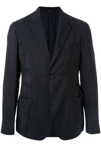 single-breasted regular-fit blazer