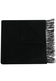 Giorgio Armani felted cashmere scarf - Black