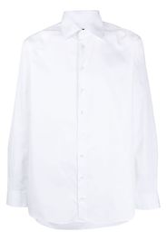 Giorgio Armani button-up cotton shirt - White