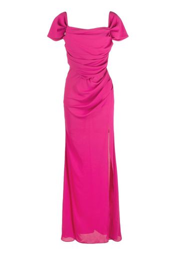 Giuseppe Di Morabito drop-shoulder evening gown - Pink