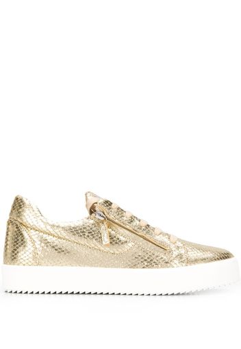 Gail snakeskin-effect sneakers